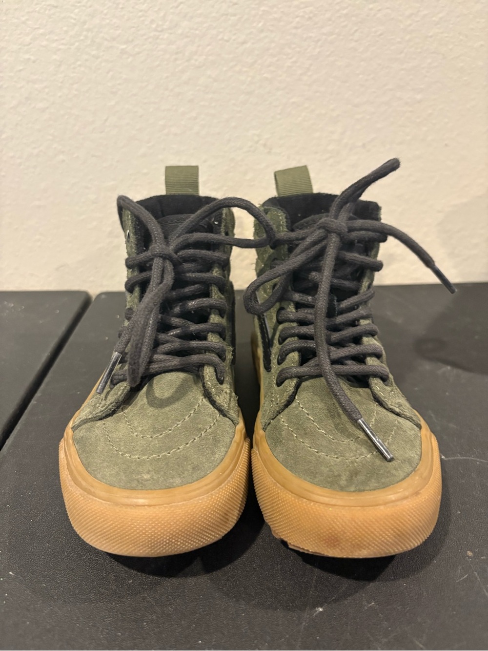 Vans MTE SK8‑Hi Water Resistant Little Kids High‑Top Shoe Green Sz 11.5 - Picture 6 of 9